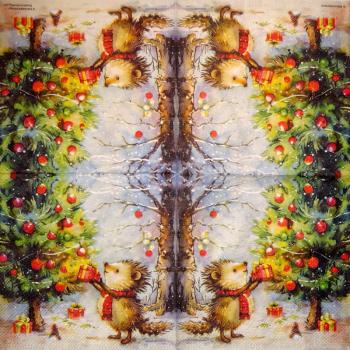 045 Tiere Herbst - 3-lagig - Atelier